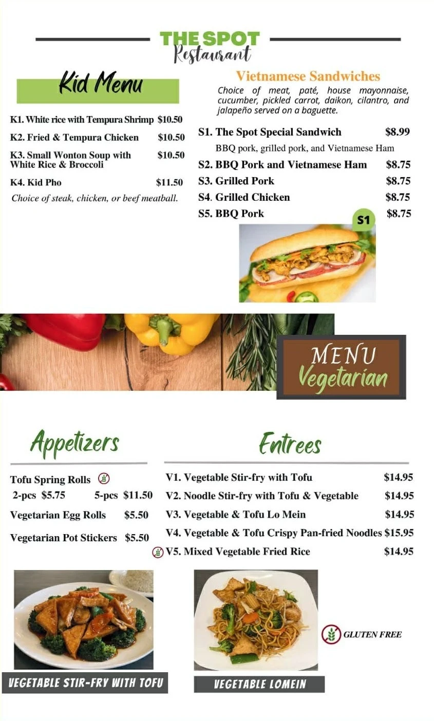 Menu page 4